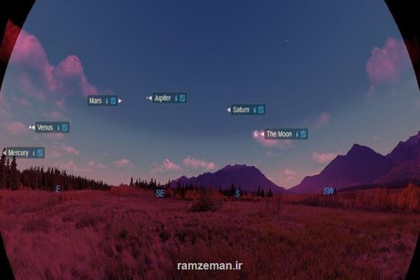 مشاهده هم نشینی 5 سیاره را از دست ندهید