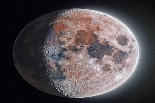 انتشار تصویر 174 مگاپیکسلی از ماه