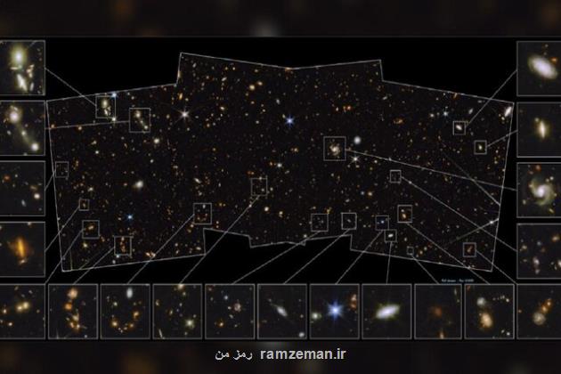 الماس های کهکشانی خیره کننده در تصویر جدید تلسکوپ فضایی جیمز وب