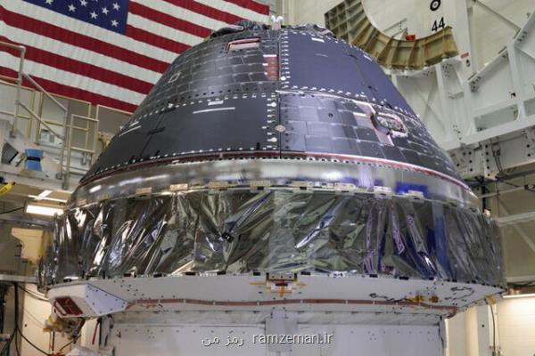 آماده سازی كپسول اوریون برای انتقال به مركز پلام بروك ناسا