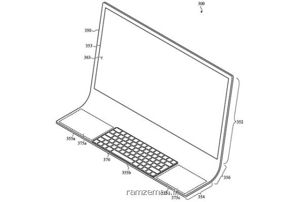 رویاپردازی اپل در ساخت كامپیوتر مك با شیشه خمیده