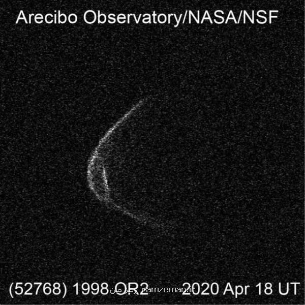 سیارك ماسك دار در حال نزدیك شدن به زمین است