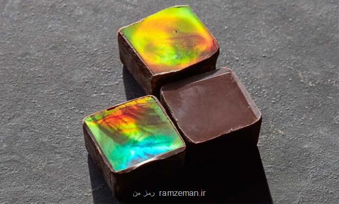 ساخت شكلات های رنگین كمانی درخشان با فناوری نانو